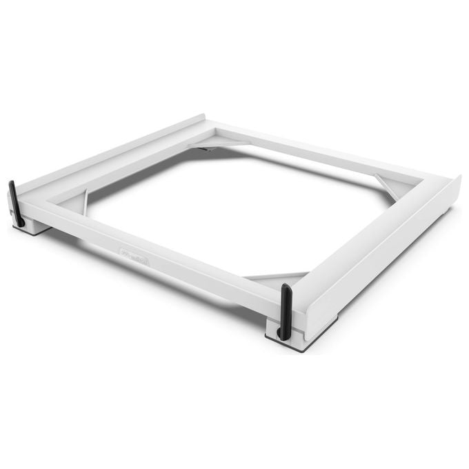 Meliconi 656148 Move Style Base Antivibrazione Lavatrice Asciugatrice con Ruote e Freni Universale 250 Kg colore Bianco