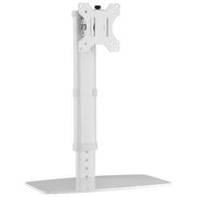 Techly ICA-LCD 260 Supporto Monitor da Scrivania 17'' 27'' VESA 75x75 100x100 Regolazione Altezza 6 Kg colore Bianco