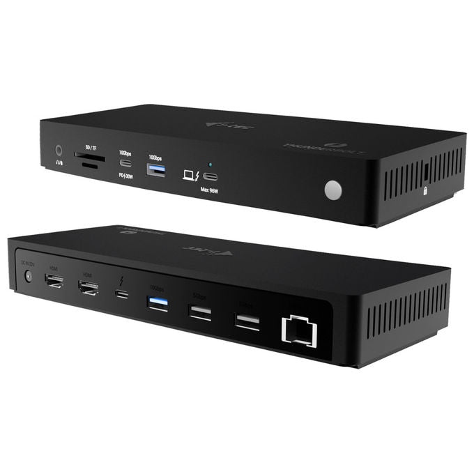 I-tec TB4TRIPLEDOCKPDIT Docking Station Thunderbolt 4 Triple Display Power Delivery 96W LAN 2.5G USB-C colore Nero