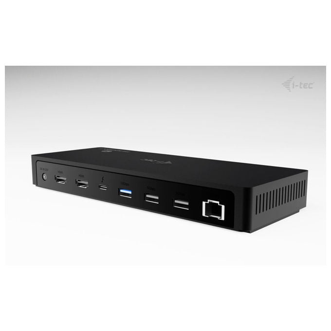 I-tec TB4TRIPLEDOCKPDIT Docking Station Thunderbolt 4 Triple Display Power Delivery 96W LAN 2.5G USB-C colore Nero