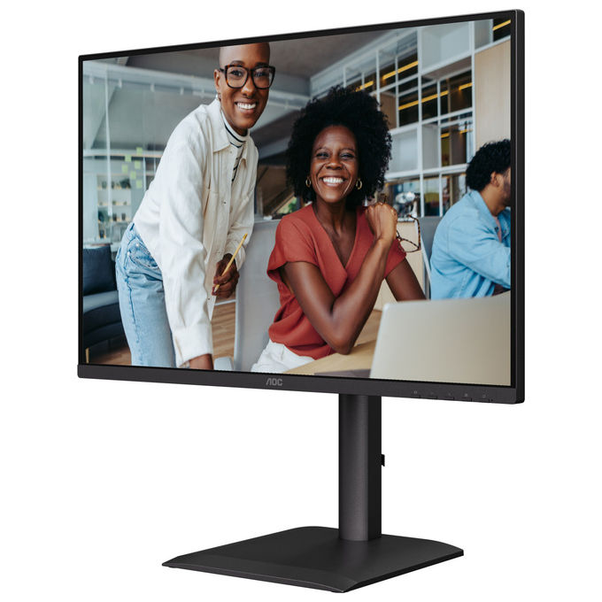 AOC X24E4U Monitor PC 24'' IPS WUXGA 1920x1200 100Hz 4ms Hub USB 3.2 VESA colore Nero