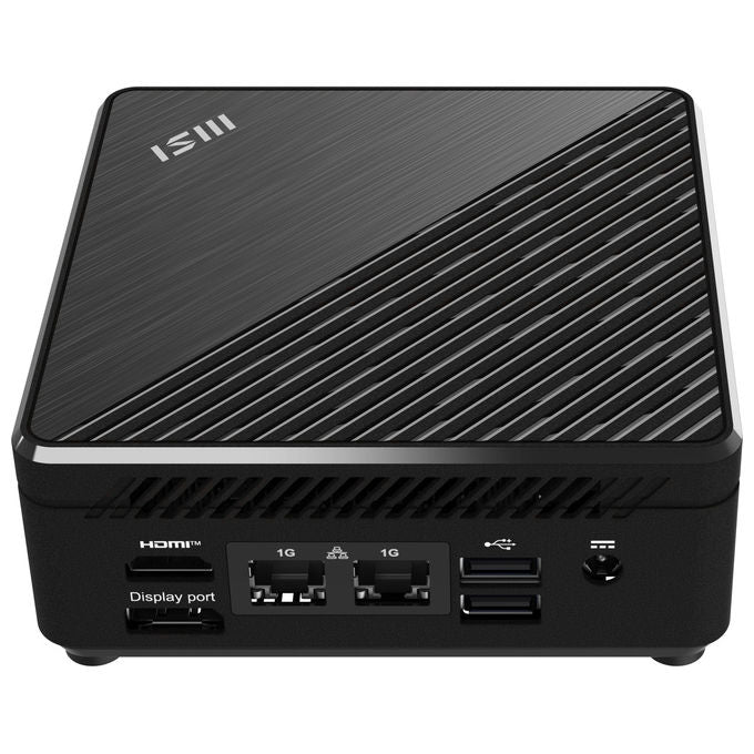 MSI CUBI N ADL S-098EU Mini PC Intel N200 4GB DDR4 SSD 128GB NVMe Wi-Fi Windows 11 Pro colore Nero