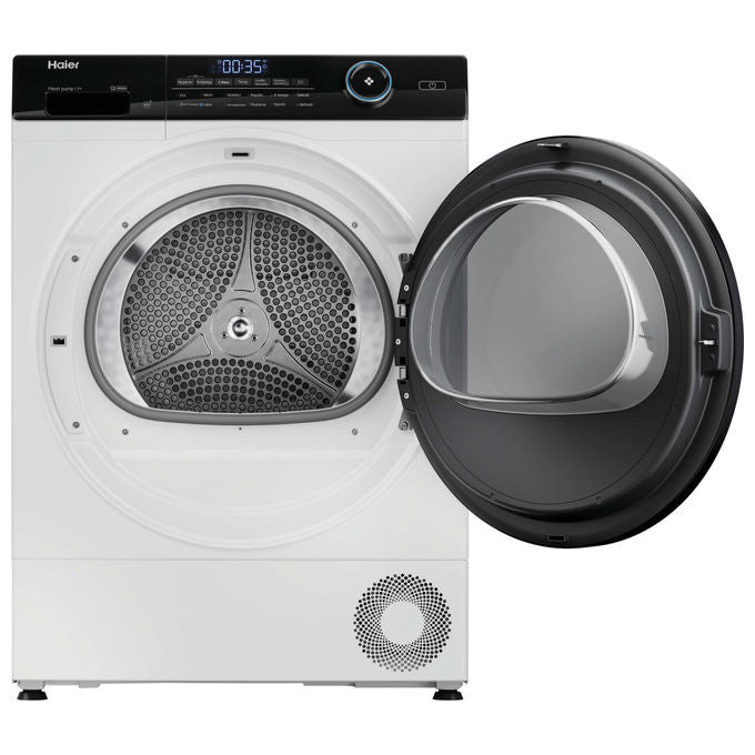Haier HD110-D959E-IT I-Pro Series 5 Asciugatrice Pompa di Calore 11 Kg Classe D Inverter Wi-Fi Hygienic (85x60x62 cm) colore Bianco