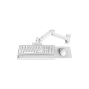 Ergotron 45-685-290 LX Pro Braccio per Tastiera a Parete Alluminio regolazione altezza 330 mm inclinazione 90° colore Bianco