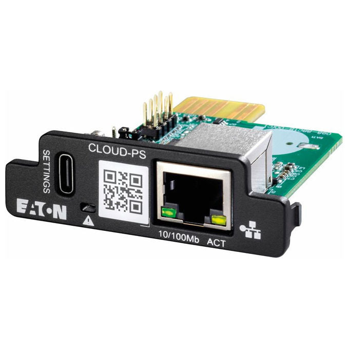 Eaton CLOUD-PS Scheda di Gestione Rete Cloud Accessorio UPS 3P ELLIPSE Fast Ethernet 1 porta RJ-45 colore Nero