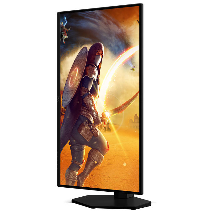 AOC 25G4KUR G4 Monitor Gaming 24.5'' Full HD Fast IPS 420Hz HDR400 G-Sync Hub USB colore Nero Rosso