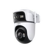 TP-Link TC47 Tapo Telecamera di Sicurezza IP Doppia Lente 2K 3MP Pan Tilt Wi-Fi 6 Ethernet IP66 colore Bianco Nero