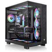 Thermaltake CA-11E-00M1WN-00 View 380 XL TG ARGB Case Midi Tower ATX Vetro Temperato 4x120mm ARGB colore Nero