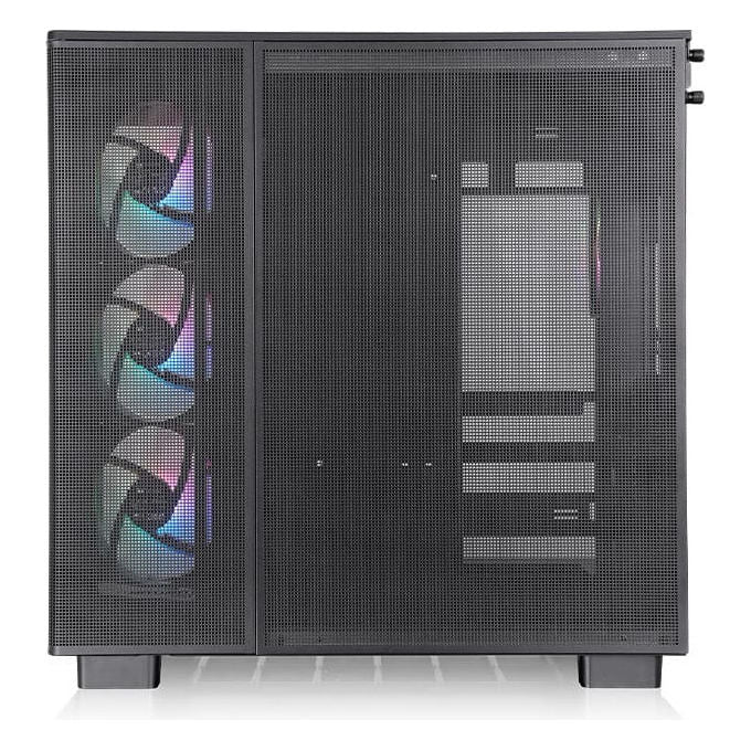 Thermaltake CA-11E-00M1WN-00 View 380 XL TG ARGB Case Midi Tower ATX Vetro Temperato 4x120mm ARGB colore Nero