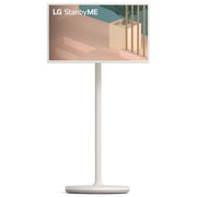 LG 27ART10AKPL StanbyME Monitor Portatile Touchscreen 27'' Full HD WebOS 22 Batteria 3h Base con Ruote colore Alluminio
