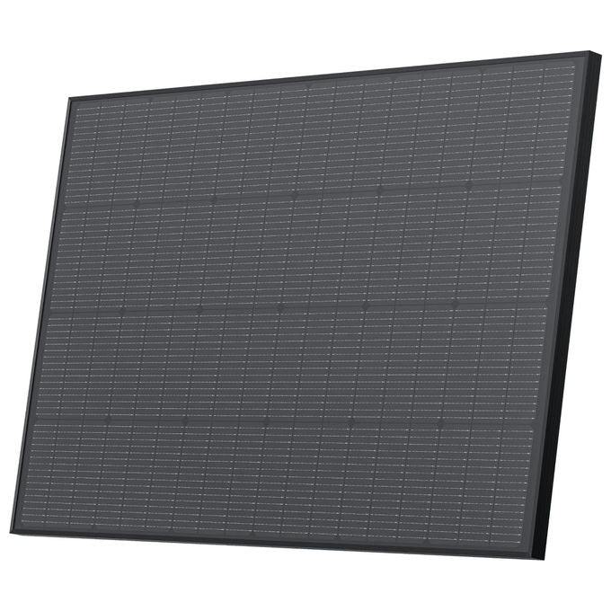 EcoFlow EFSOLAR175W-1-AKIT-1 Pannello Solare Rigido Monocristallino TOPCon 175W IP68 Efficienza 25% colore Nero