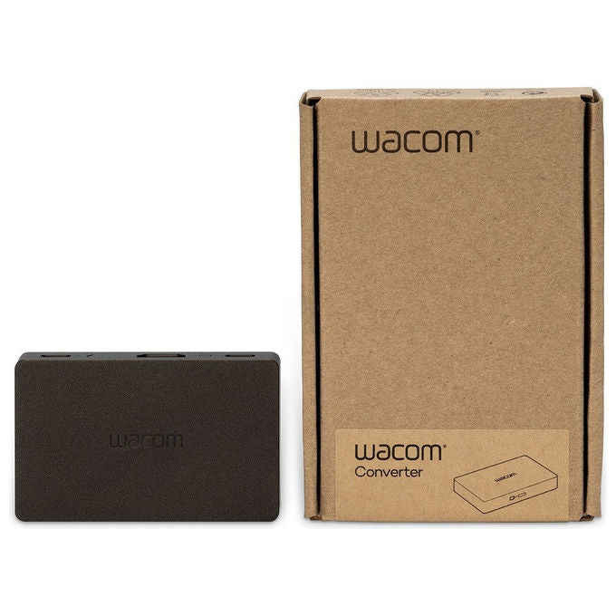 Wacom ACK45219Z Convertitore per Movink Adattatore Video USB-C HDMI USB-A Supporto 10 bit colore Nero