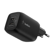 Belkin ENA007KQBK Caricabatterie USB-C Doppia Porta 65W GaN Power Delivery Nintendo Switch 2 Smartphone Tablet colore Nero