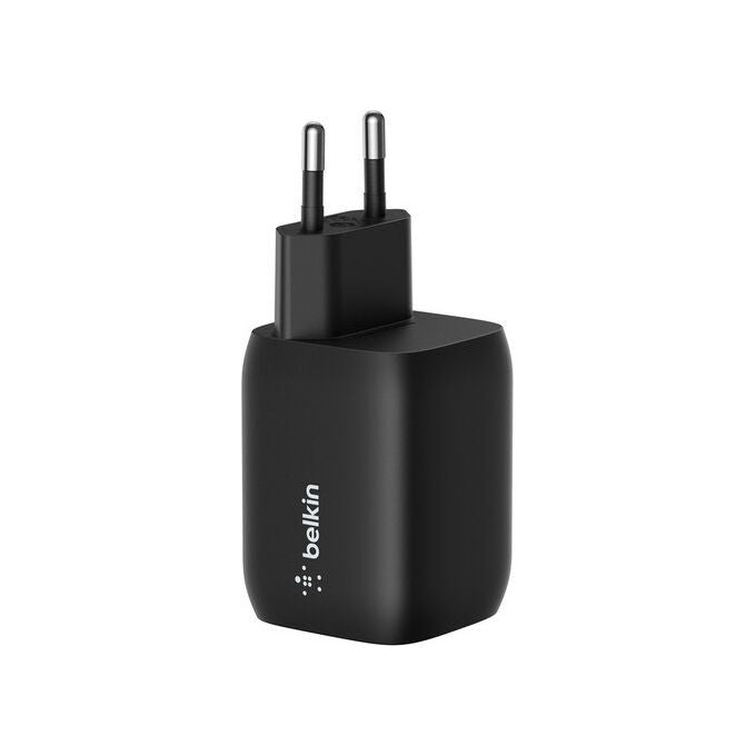 Belkin ENA007KQBK Caricabatterie USB-C Doppia Porta 65W GaN Power Delivery Nintendo Switch 2 Smartphone Tablet colore Nero