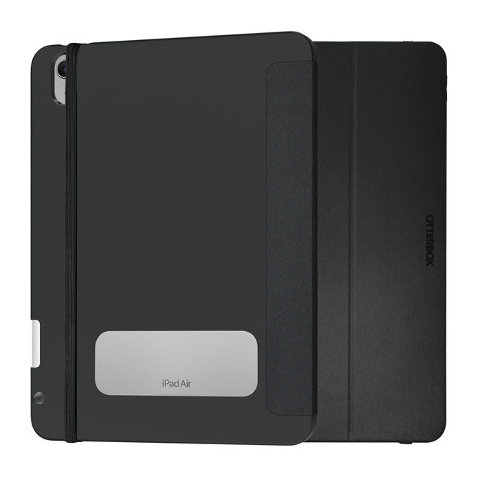 OtterBox 77-95354 React Folio Custodia a Libro per iPad Air 11'' MIL-STD-810G Stand Porta Apple Pencil colore Nero