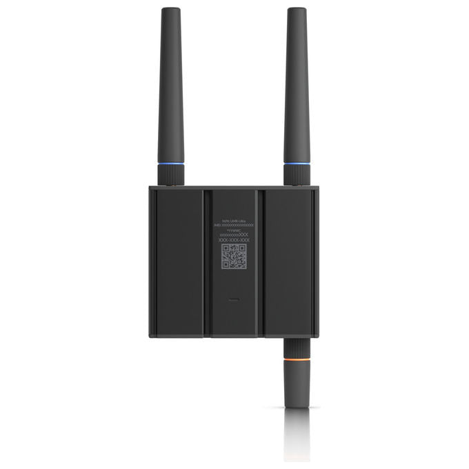 Ubiquiti UMR-ULTRA Router di Rete Cellulare 4G LTE Cat4 Wi-Fi 4 2 Porte Fast Ethernet NanoSIM USB-C colore Nero
