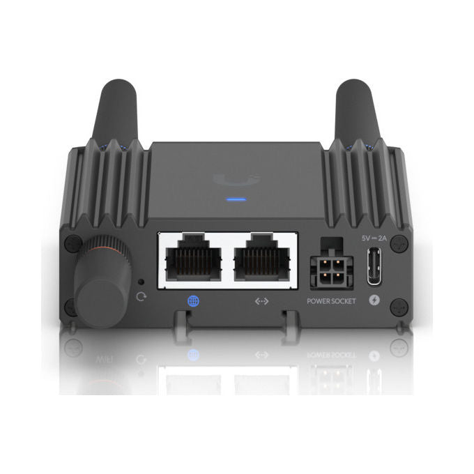 Ubiquiti UMR-ULTRA Router di Rete Cellulare 4G LTE Cat4 Wi-Fi 4 2 Porte Fast Ethernet NanoSIM USB-C colore Nero