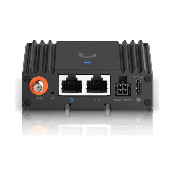 Ubiquiti UMR-ULTRA Router di Rete Cellulare 4G LTE Cat4 Wi-Fi 4 2 Porte Fast Ethernet NanoSIM USB-C colore Nero