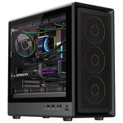 Itek ITGCAMC36B MESHCORE 36B Case PC Tower ATX 4 Ventole ARGB Vetro Temperato USB 3.0 Type-C colore Nero