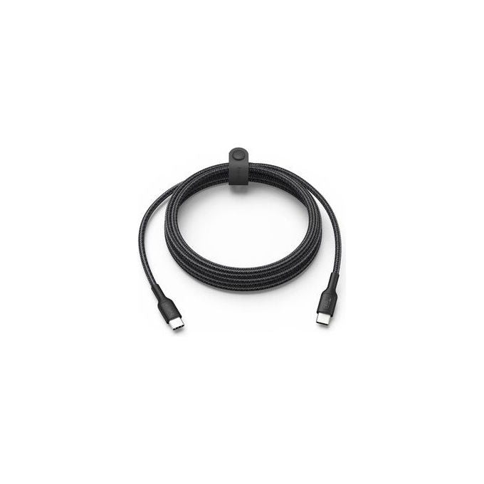 Belkin ENA008HQ2MBK Cavo USB-C USB-C 2.0 Intrecciato Ricarica Rapida 60W 2 m Nintendo Switch 2 colore Nero