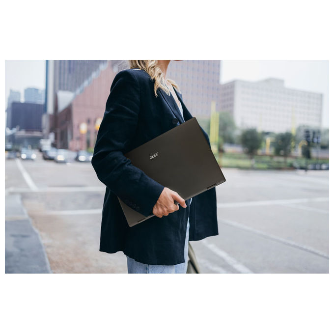 Acer PD163QBMIUUX Monitor Portatile 15.6'' Full HD IPS LED 1920x1080 60Hz 250 cd-m² Hub USB-C HDMI colore Grigio