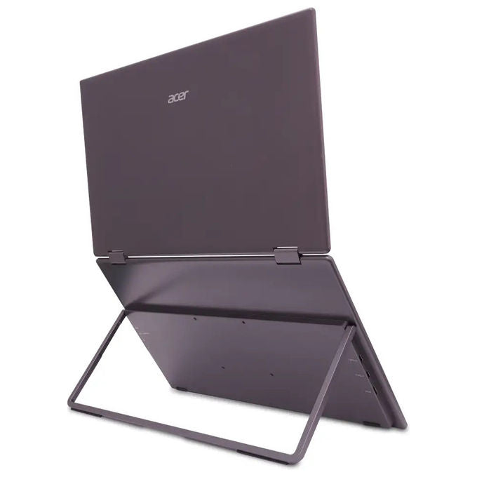 Acer PD163QBMIUUX Monitor Portatile 15.6'' Full HD IPS LED 1920x1080 60Hz 250 cd-m² Hub USB-C HDMI colore Grigio