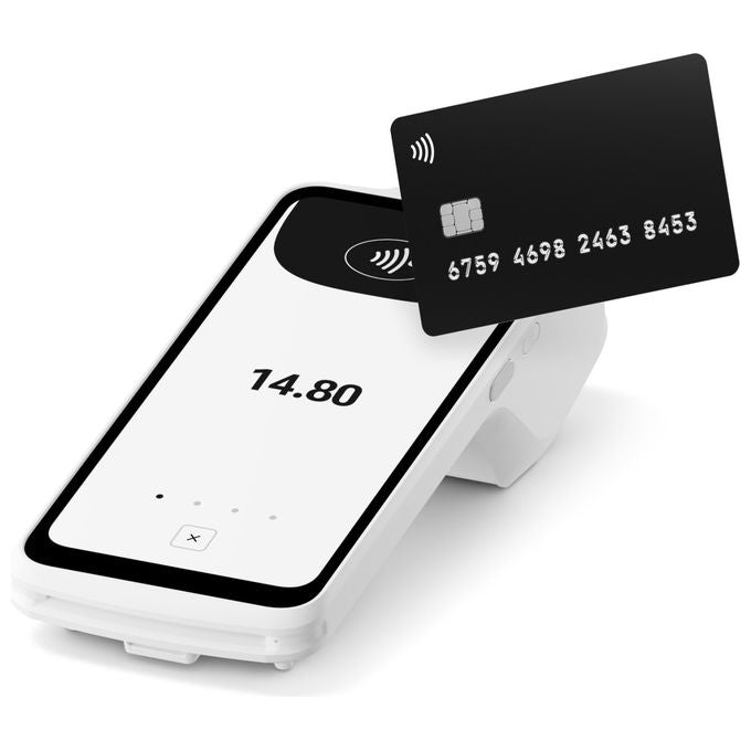 SumUp RDR-SAT-012 Terminal Terminale POS Wi-Fi 4G NFC Bluetooth 5.0 Stampante Integrata colore Bianco