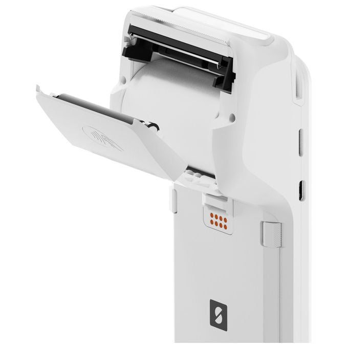 SumUp RDR-SAT-012 Terminal Terminale POS Wi-Fi 4G NFC Bluetooth 5.0 Stampante Integrata colore Bianco