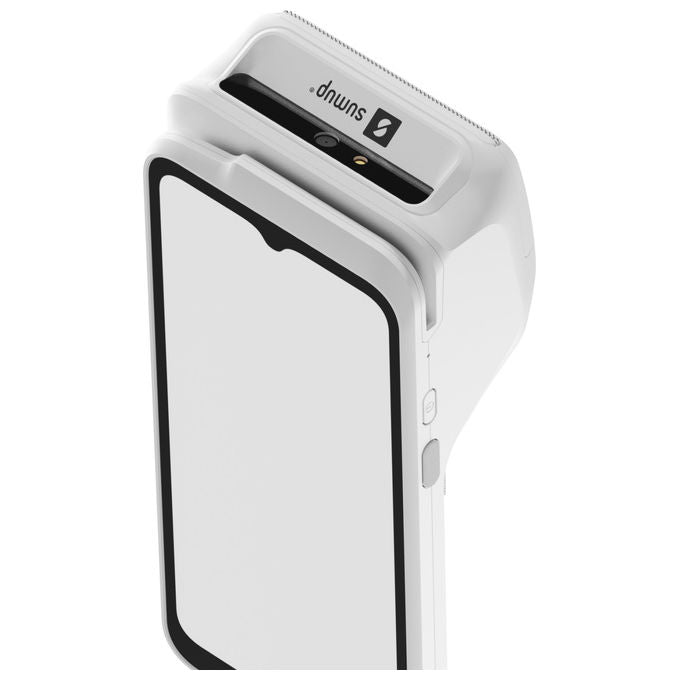 SumUp RDR-SAT-012 Terminal Terminale POS Wi-Fi 4G NFC Bluetooth 5.0 Stampante Integrata colore Bianco
