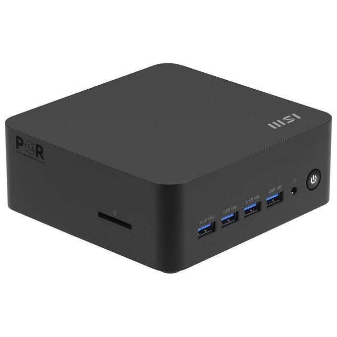 MSI CUBI Z AI 8M-006BEU Mini PC Barebone AMD Ryzen 7 8845HS Wi-Fi 6E RAM DDR5 64 GB colore Nero