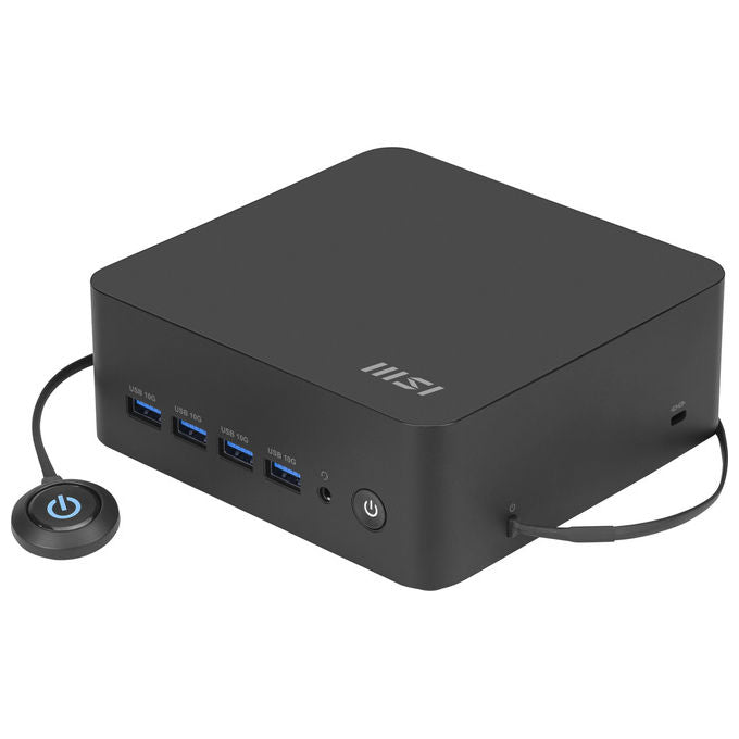 MSI CUBI Z AI 8M-006BEU Mini PC Barebone AMD Ryzen 7 8845HS Wi-Fi 6E RAM DDR5 64 GB colore Nero
