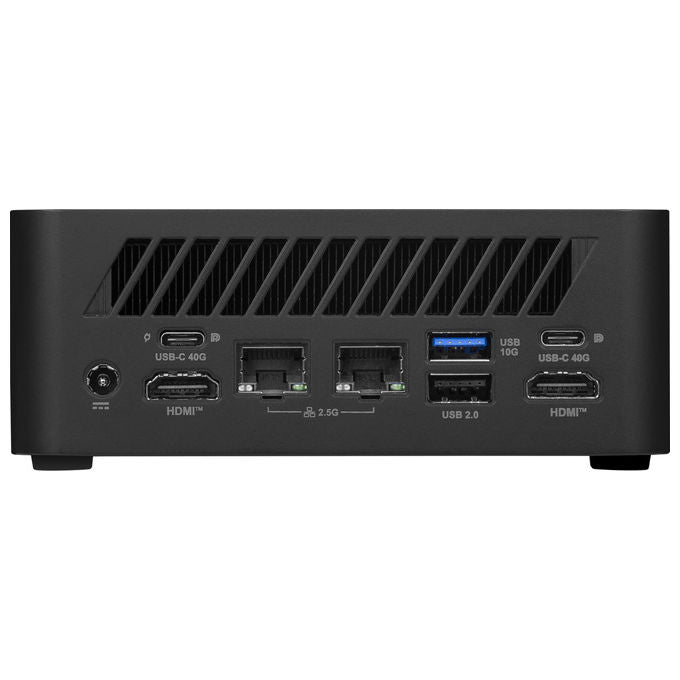 MSI CUBI Z AI 8M-006BEU Mini PC Barebone AMD Ryzen 7 8845HS Wi-Fi 6E RAM DDR5 64 GB colore Nero