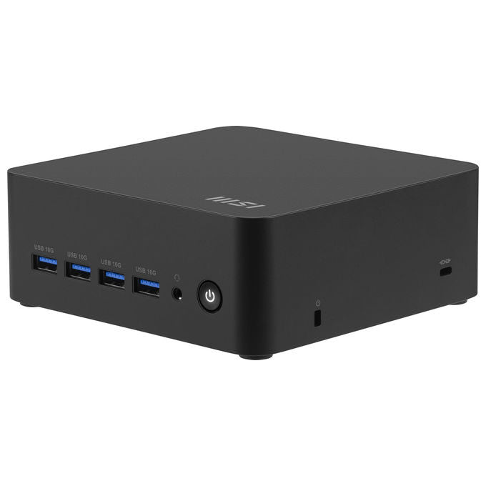 MSI CUBI Z AI 8M-006BEU Mini PC Barebone AMD Ryzen 7 8845HS Wi-Fi 6E RAM DDR5 64 GB colore Nero