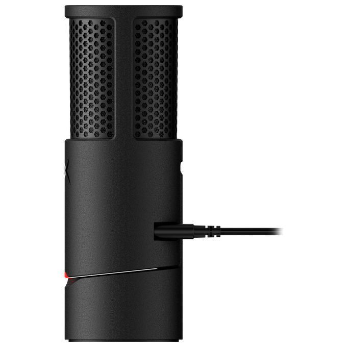 HyperX AR0A0AA SoloCast 2 Microfono USB Cardioide 96 kHz tap-to-mute Filtro antipop Gaming Streaming colore Nero