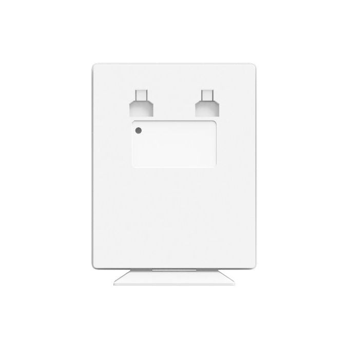 TP-Link EAP650-DESKTOP Omada Access Point Wi-Fi 6 AX3000 Dual Band 2976 Mbit-s 4 porte LAN PoE Desktop colore Bianco