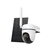 TP-Link TAPO C615G KIT Telecamera IP Esterna 4G LTE Pan Tilt 2K 3MP IP65 Batteria 6700 mAh Pannello Solare colore Bianco