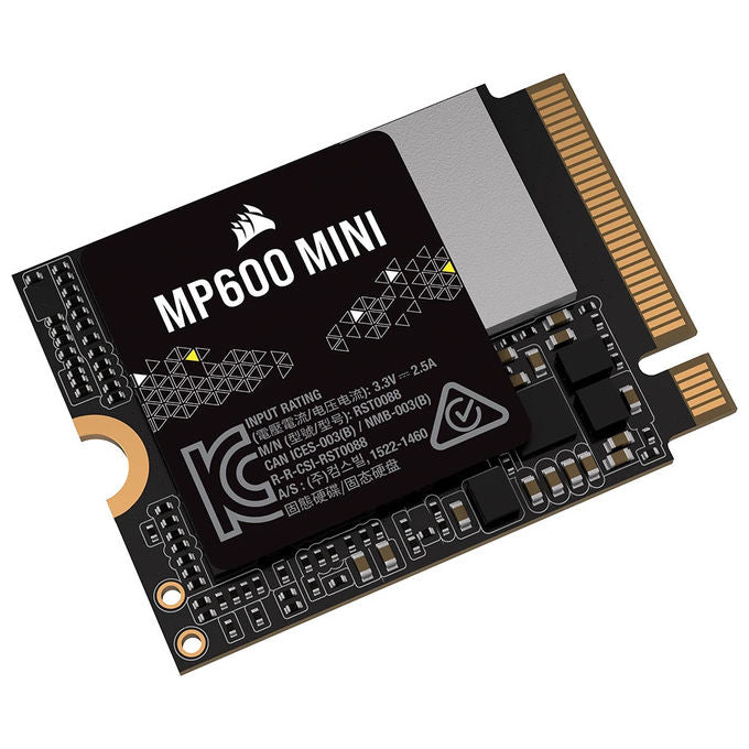 Corsair CSSD-F1000GBMP600MNR2 MP600 Mini SSD M.2 2230 1 TB PCIe 4.0 x4 NVMe 1.4 3D TLC NAND 7000 MB-s