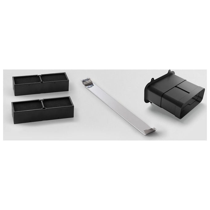 Elica KIT0180522 Nikolatesla Kit Installazione Filtrante Uscita Posteriore Back Outlet colore Nero