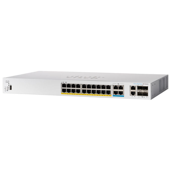 Cisco C1300-24MGP-4X Catalyst Switch Gestito L2-L3 16 porte GE 8 porte 2.5GE 4 slot SFP+ 10GE PoE+ 375W colore Grigio