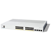 Cisco C1300-24P-4X Catalyst 1300 Switch Gestito L2 L3 24 Porte Gigabit Ethernet PoE 195W 4 Slot SFP+ 10G colore Grigio
