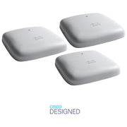 Cisco CBW240AC Business 240AC Access Point Wi-Fi 5 802.11ac 4x4 MU-MIMO 1733 Mbit-s Dual Band PoE Pack 3 pezzi colore Grigio