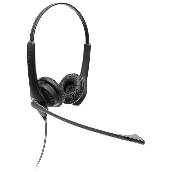 Jabra BIZ 1100 EDU Cuffie PC Stereo Cablate Cancellazione Rumore Passiva Jack 3.5 mm PeakStop colore Nero