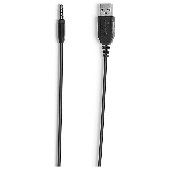 Jabra BIZ 1100 EDU Cuffie PC Stereo Cablate Cancellazione Rumore Passiva Jack 3.5 mm PeakStop colore Nero