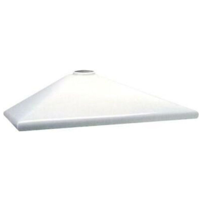 ALA Cappa Centrale a Parete 90 cm Illuminazione LED Filtro Antigrasso Lavabile colore Bianco