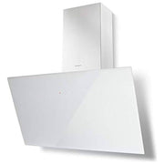 Ala Cappa a Parete 80 cm Filtri Antigrasso Lavabili Filtro Carbone Attivo LED Comando Elettronico colore Bianco