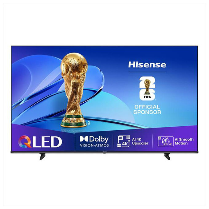 Hisense 85E79SPRO Smart TV 85'' QLED 4K Ultra HD 144 Hz Dolby Vision IQ VIDAA colore Nero