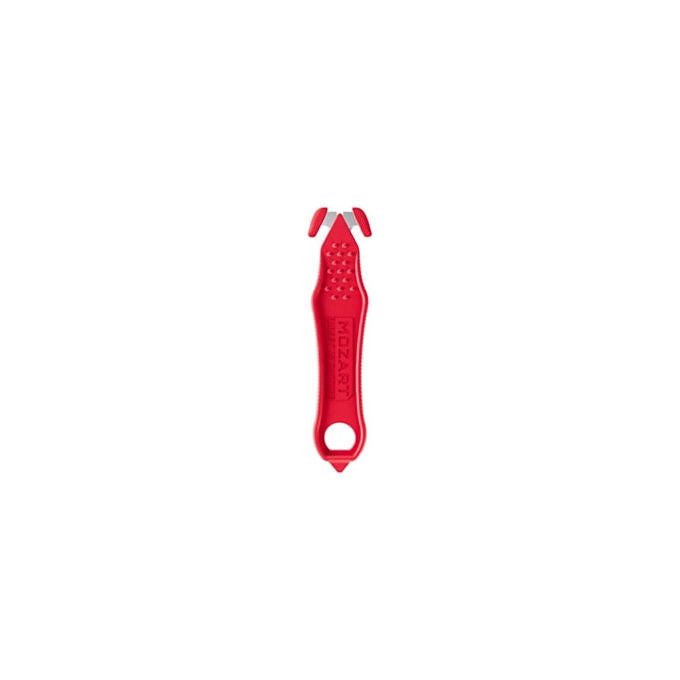 Koh-I-Noor MM1500-20 Mozart U-CUT Apri-cartone di sicurezza lama doppio uncino puntale nastro 20 pz colore Rosso