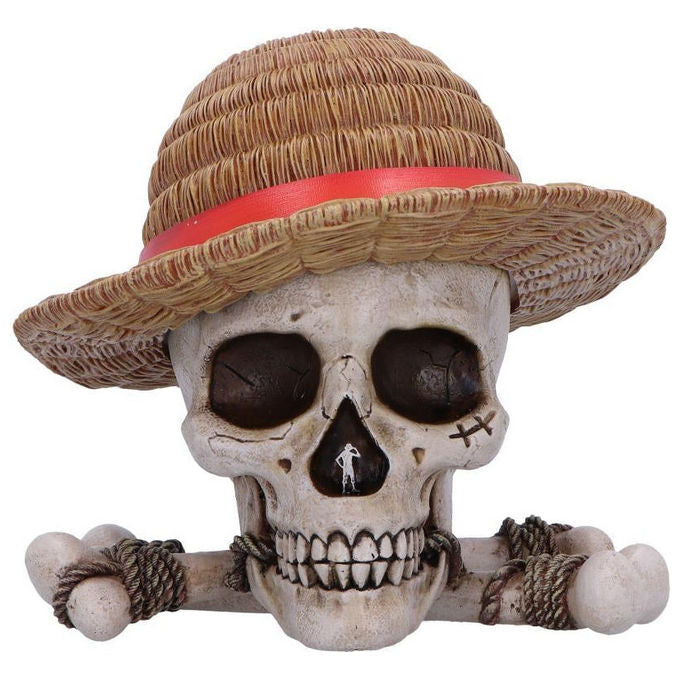Nemesis Now 247397 Box di Archiviazione One Piece Luffy Jolly Roger in Resina