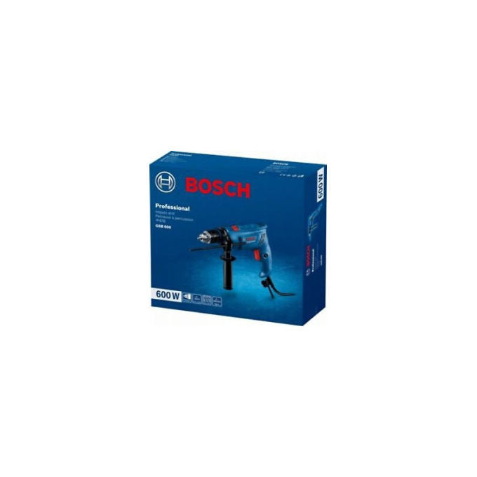Bosch 06011A0320 GSB 600 Professional Trapano a Percussione 600W Mandrino 13mm 3000 rpm colore Verde