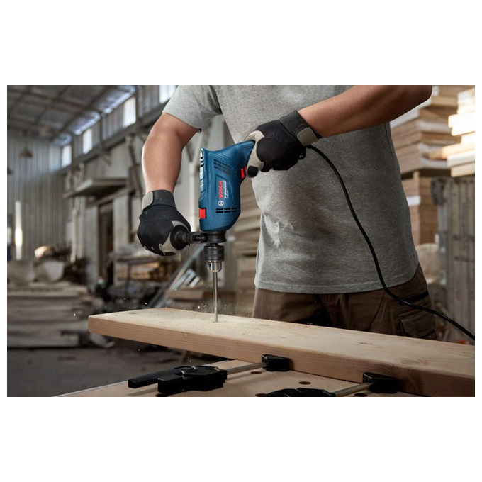 Bosch 06011A0320 GSB 600 Professional Trapano a Percussione 600W Mandrino 13mm 3000 rpm colore Verde